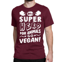 Go Vegan Classic T-shirt | Artistshot