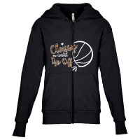 Classy Until Tip Off Youth Zipper Hoodie | Artistshot