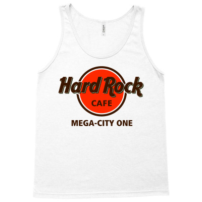 Hard Rock Cafe: Mega-city One Tank Top Designed By Pop Cultured