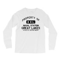 Property Of Naval Station Great Lakes Athletic Department T Shirt Long Sleeve Shirts | Artistshot