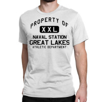 Property Of Naval Station Great Lakes Athletic Department T Shirt Classic T-shirt | Artistshot