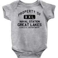 Property Of Naval Station Great Lakes Athletic Department T Shirt Baby Bodysuit | Artistshot