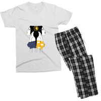 Twin Girls Men's T-shirt Pajama Set | Artistshot