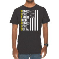 Military, Police, Pilot Retirement Design Phonetic Alphabet T Shirt Vintage T-shirt | Artistshot