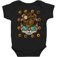 Steampunk American Shorthair T  Shirt Steampunk American Shorthair Cat Baby Bodysuit | Artistshot