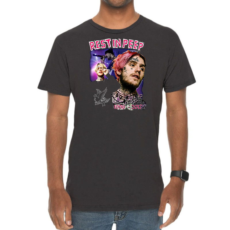 lil peep vintage tee