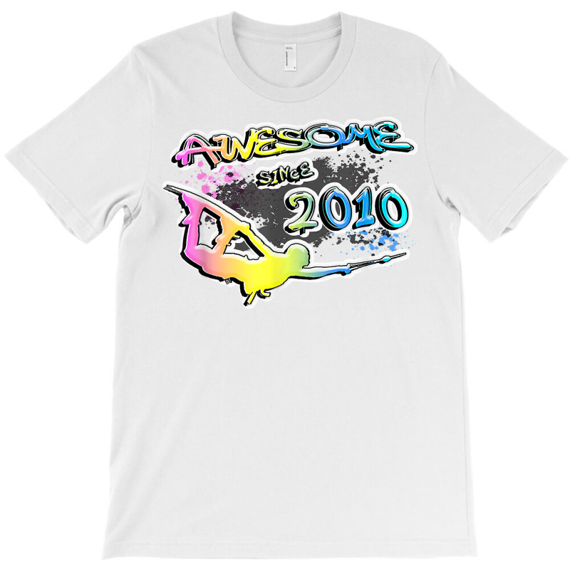 Awesome Since 2010. Wakeboard Lifestyle T Shirt T-shirt | Artistshot