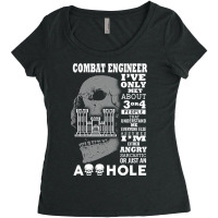 Combat Engineer Shirt I've Only Met About 3 Or 4 People Women's Triblend Scoop T-shirt | Artistshot