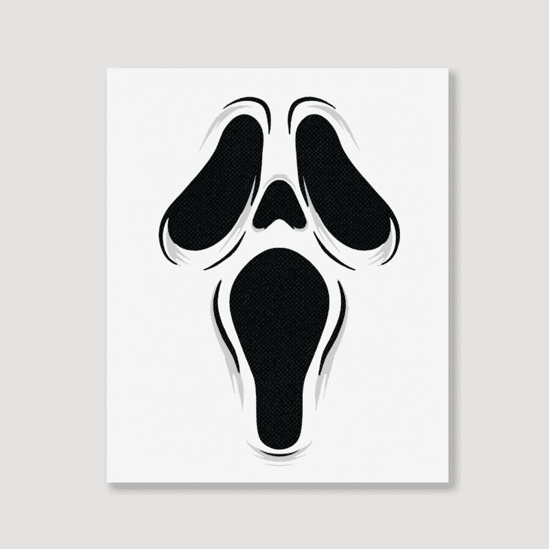 Ghostface Scream Heart Eyes Art Print 