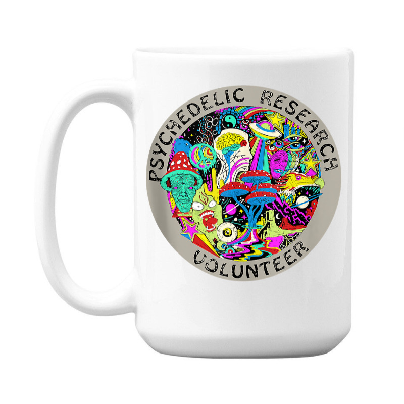 Psychedelic Mushroom Trip Gift   Psychedelic Research Gift Tank Top 15 Oz Coffee Mug | Artistshot