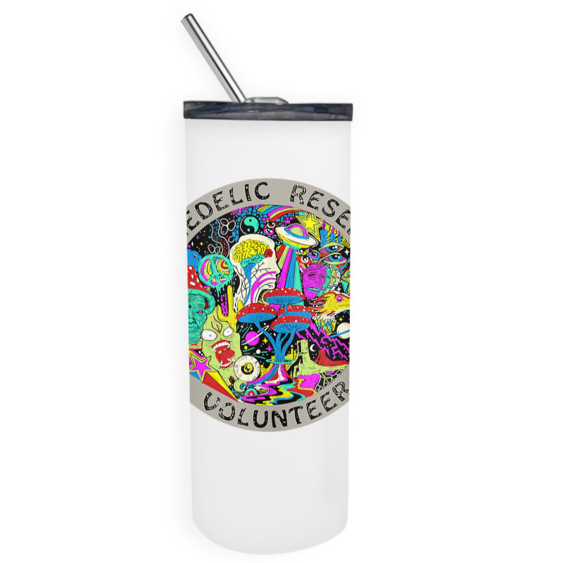 Psychedelic Mushroom Trip Gift   Psychedelic Research Gift Tank Top Skinny Tumbler | Artistshot