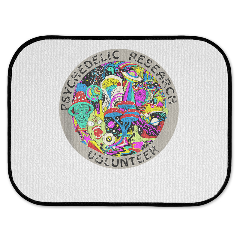 Psychedelic Mushroom Trip Gift   Psychedelic Research Gift Tank Top Rear Car Mat | Artistshot