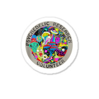 Psychedelic Mushroom Trip Gift   Psychedelic Research Gift Tank Top Sticker | Artistshot