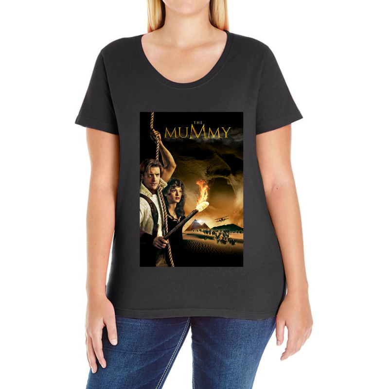 Key Art Of The Mummy My Favorite People Ladies Curvy T-Shirt by ArtistConner | Artistshot