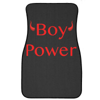 Art Boy Power My Favorite People Front Car Mat | Artistshot