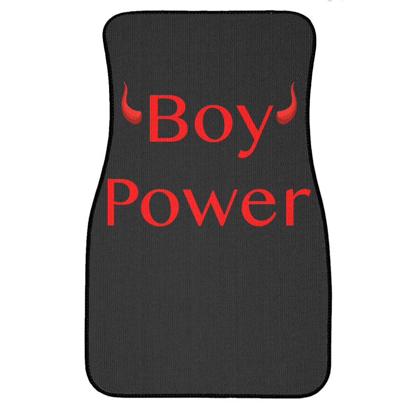 Art Boy Power My Favorite People Front Car Mat | Artistshot