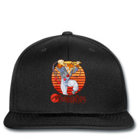 Thundercats Tygra Retro Sunset Portrait T Shirt Printed Hat | Artistshot