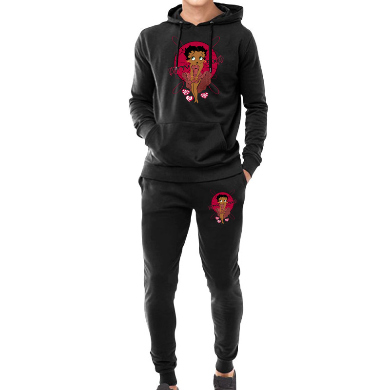 Black Betty Boop Hoodie & Jogger Set By Noritocreative  display picture 2