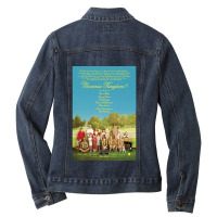 Vintage Classic Cartoon  Coming-of-age Womens Music Ladies Denim Jacket | Artistshot