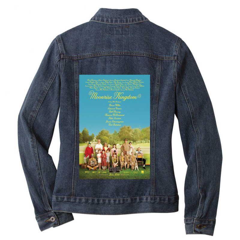 Vintage Classic Cartoon  Coming-of-age Womens Music Ladies Denim Jacket by Postifull-Decals | Artistshot