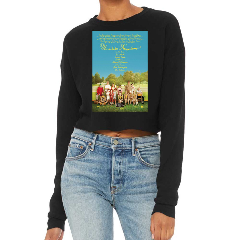 Vintage Classic Cartoon  Coming-of-age Womens Music Cropped Sweater by Postifull-Decals | Artistshot