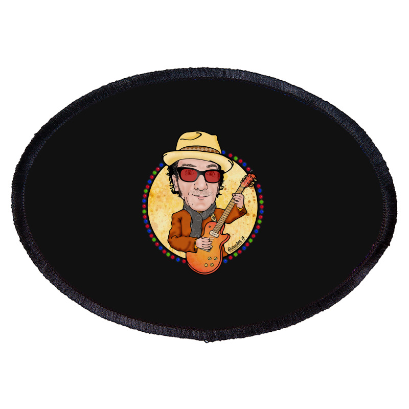 Classic Retro  Power Pop Music Kids Oval Patch | Artistshot