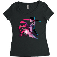 Call Me Skulduggery Painting Retro Women's Triblend Scoop T-shirt | Artistshot