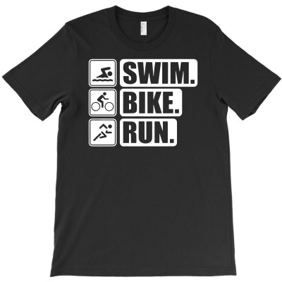 V6 Swim Bike Run T-shirt Designed By Andini Aprianty