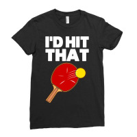 Cool Table Tennis Design For Men Women Game Ping Pong Lovers T Shirt Ladies Fitted T-shirt | Artistshot