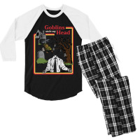 Goblins Stole My Head Vintage Retro Men's 3/4 Sleeve Pajama Set | Artistshot