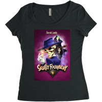 Graphic Skulduggery Vintage Retro Women's Triblend Scoop T-shirt | Artistshot