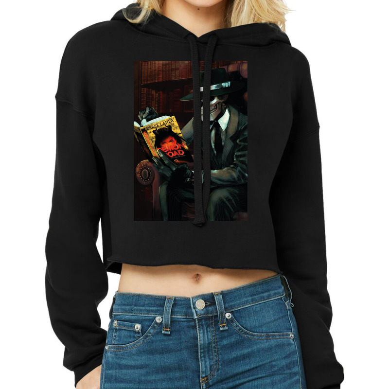 Lover Gifts Skulduggery Painting Cropped Hoodie by ArtistConner | Artistshot