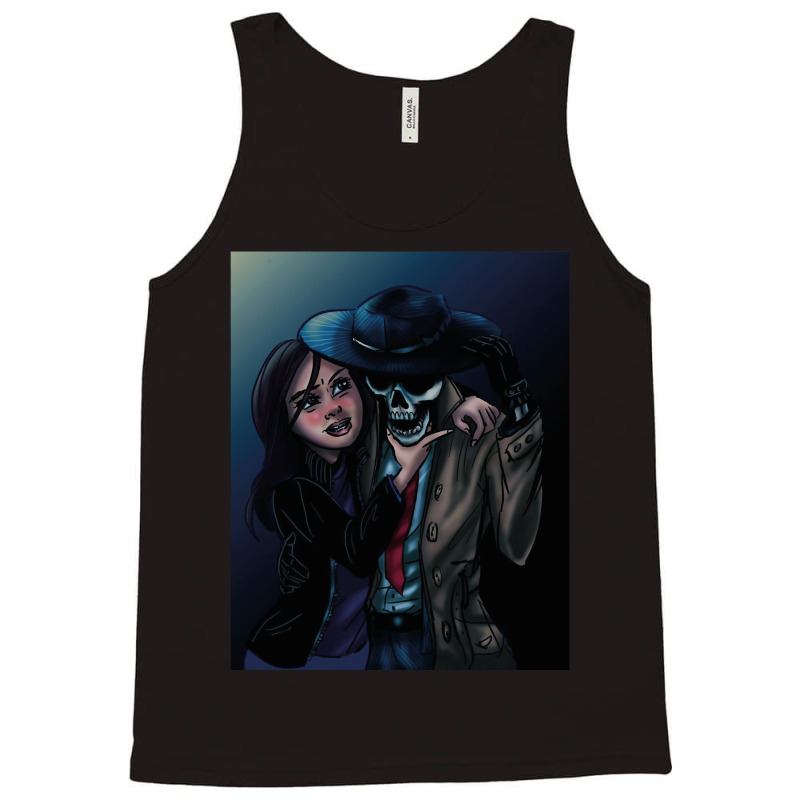 My Favorite People Skulduggery Painting Tank Top by ArtistConner | Artistshot