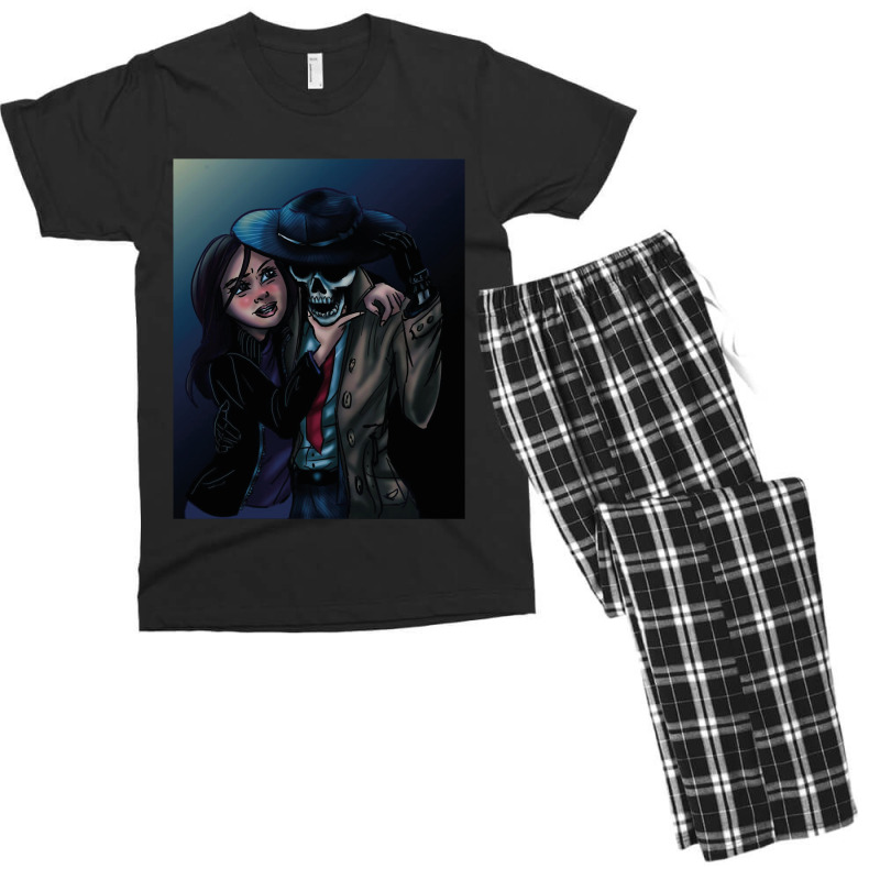 My Favorite People Skulduggery Painting Men's T-shirt Pajama Set by ArtistConner | Artistshot