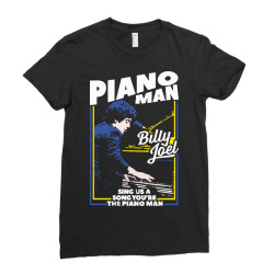Joel Piano Man Ladies Fitted T-Shirt | Artistshot