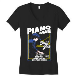 Joel Piano Man Women's V-Neck T-Shirt | Artistshot