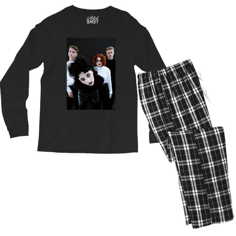 Lover Gifts Pale Waves Painting Men's Long Sleeve Pajama Set | Artistshot