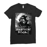 Vintage Retro Skulduggery Poster Ladies Fitted T-shirt | Artistshot