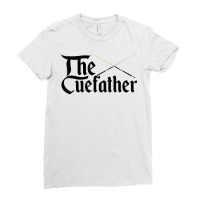 The Cuefather Billard Snooker Pool Billardplayer Chalk Cue T Shirt Ladies Fitted T-shirt | Artistshot