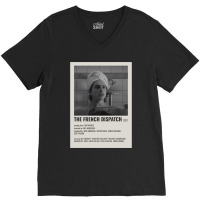 Poster The French Dispatch Gifts Idea V-neck Tee | Artistshot