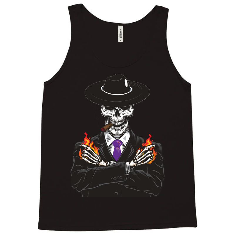 Art Skulduggery Lover Gifts Vintage Tank Top by ArtistConner | Artistshot