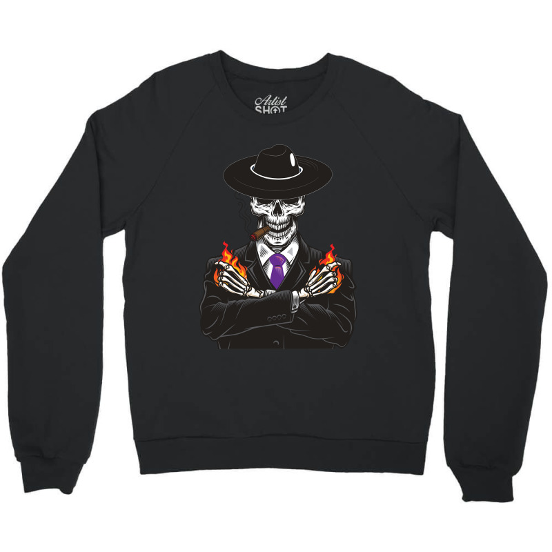 Art Skulduggery Lover Gifts Vintage Crewneck Sweatshirt by ArtistConner | Artistshot