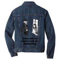 Poster Skulduggery Lover Gifts Men Denim Jacket | Artistshot