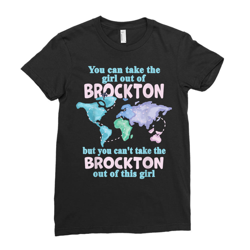 Women From Brockton   Girl From Brockton Massachusetts T Shirt Ladies Fitted T-Shirt by yepesfoloudeni | Artistshot