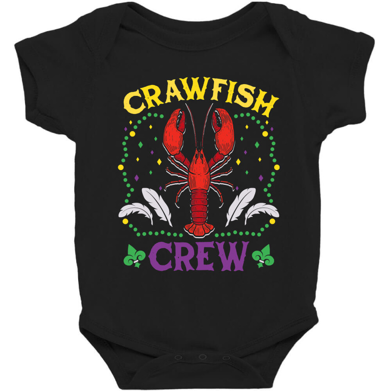 Crawfish Crew Seafood Festival Food Parade Mardi Gras Baby Bodysuit by bakien89 | Artistshot