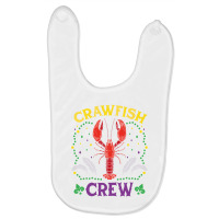 Crawfish Crew Seafood Festival Food Parade Mardi Gras Baby Bibs | Artistshot