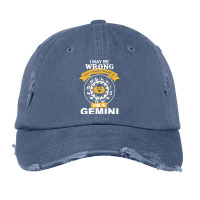 Gemini -i Am A Gemini Vintage Cap | Artistshot