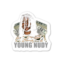 Nudy Dollar Graphic Sticker | Artistshot