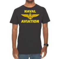 Naval Aviation At Its Best. Perfect For Military Veterans. Pullover Ho Vintage T-shirt | Artistshot