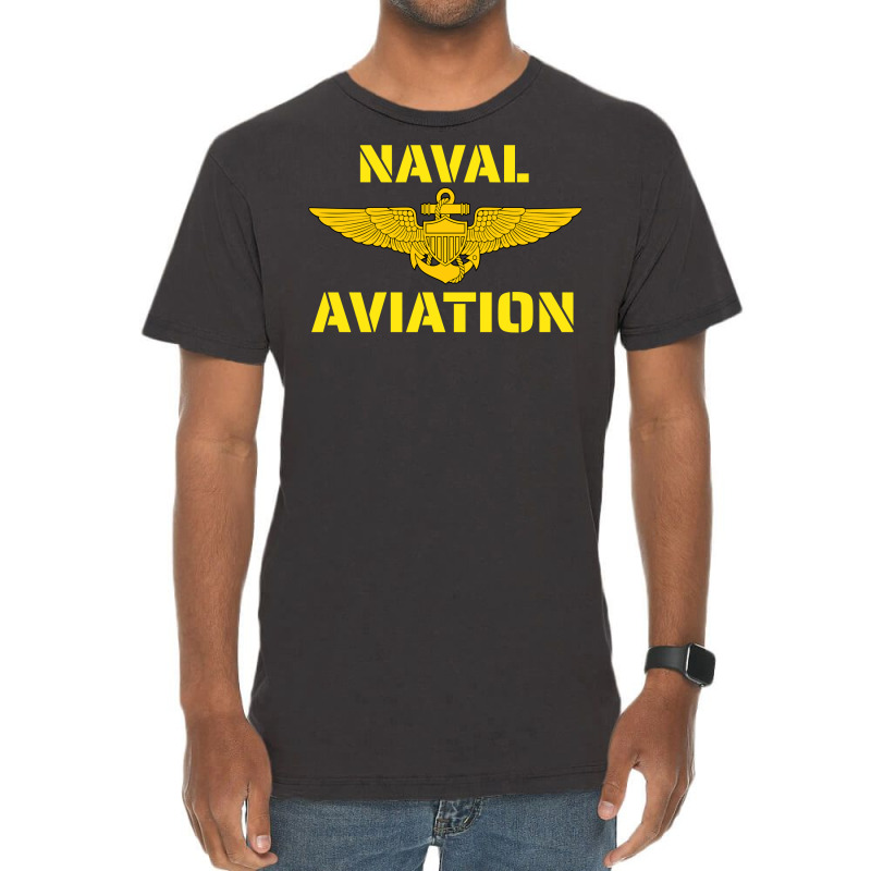 Naval Aviation At Its Best. Perfect For Military Veterans. Pullover Ho Vintage T-Shirt by husserllpr | Artistshot